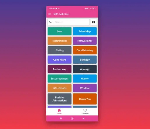 SMS Collection Mobile Apps
